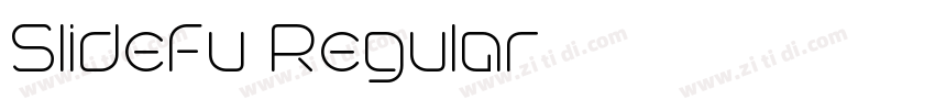Slidefu Regular 语字体转换